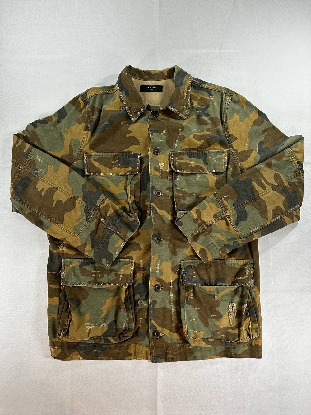 AMIRI Camo Military Jacket / Shacket XL